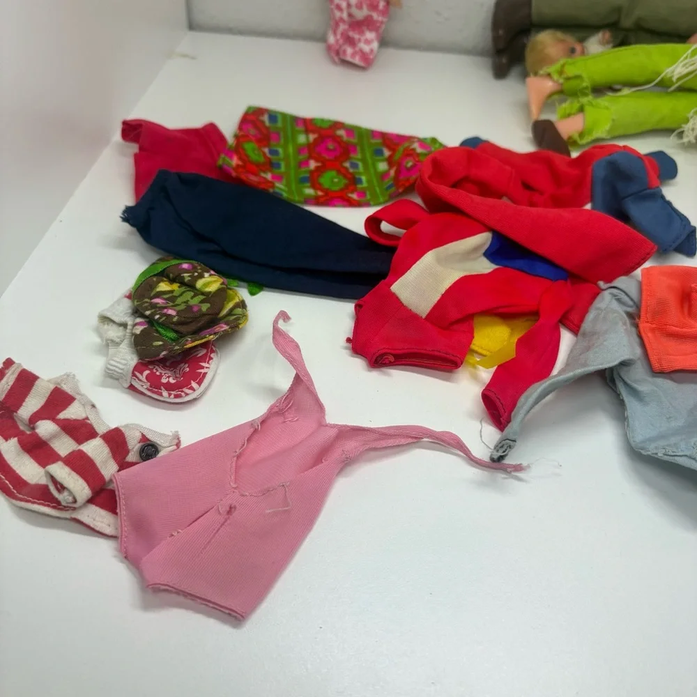 SUNSHINE FAMILY LITTLE SWEETS Baby Boy Dolls with Clothes 1973 Mattel lot - Picture 8 of 9